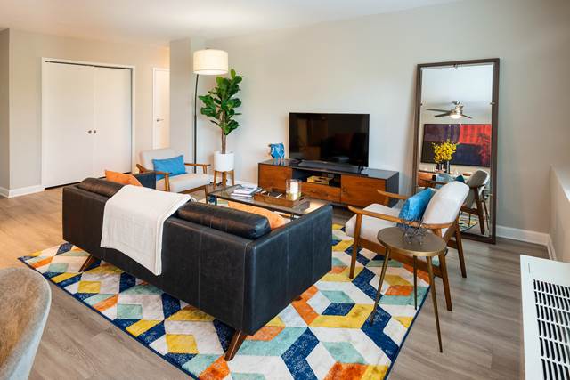 Studio apartment at Dominion Plaza Apartments in Arlington, VA